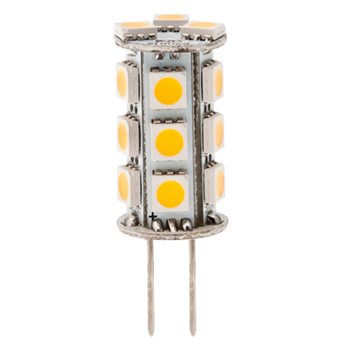 Dimmable T4 GY6.35 12V LED Bulb, 2.5 Watts, 20-25W Equivalent, 5-Pack Dimmable T4 GY6.35 12V LED Bulb, 2.5 Watts, 20-25W Equivalent, 5-Pack